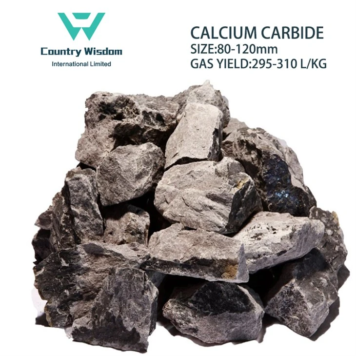 80-120mm 295L/Kg Calcium Carbide Manufacturers