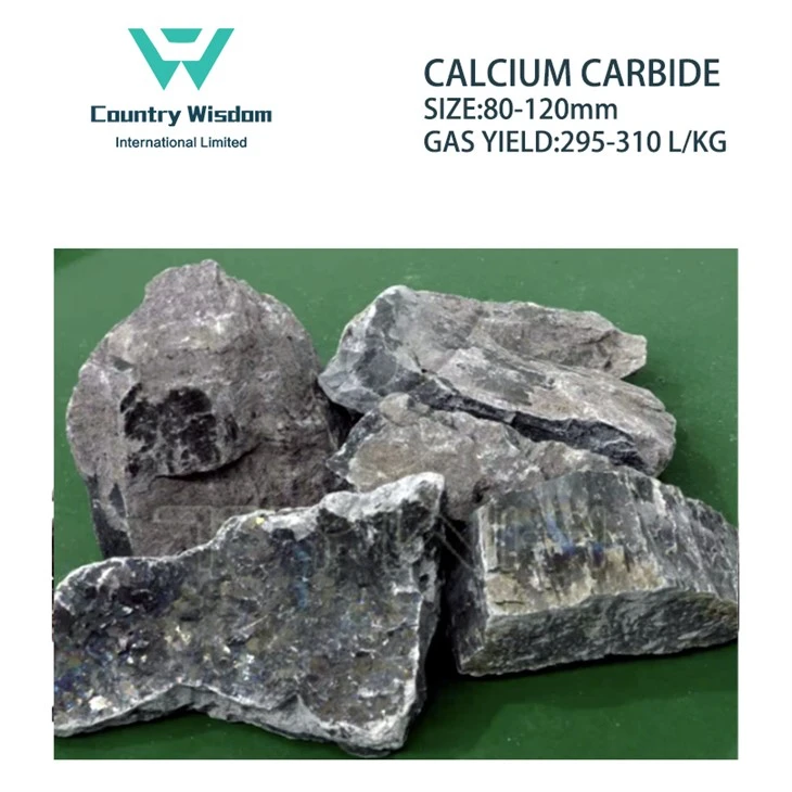 80-120mm 295L/Kg Calcium Carbide Manufacturers