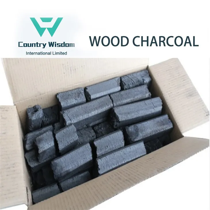 Strojově vyráběné dřevěné piliny Dřevěné uhlí Brikety Bezdýmné BBQ dřevěné uhlí