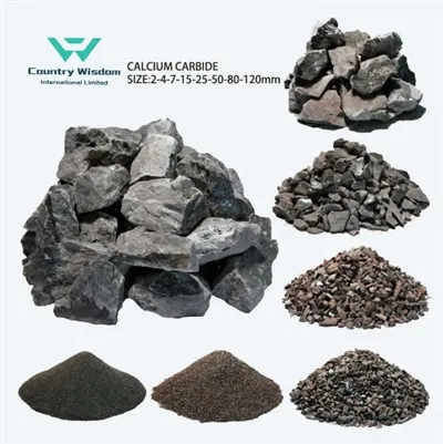 Karbid vápenatý Cac2 50-80mm 25-50mm Pro řezání a svařování kovových materiálů