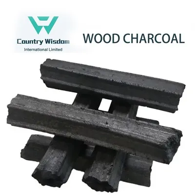 Brikety na dřevěné uhlí Kokosová skořápka Dřevěné uhlí z tvrdého dřeva