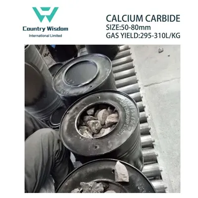 Konkurenční ceny Karbid vápenatý pro 50-80mm acetylenový plyn v 50kg/100kg sudech