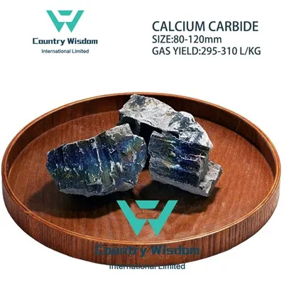 Výroba 80-120mm šedého bubnového karbidu vápníku