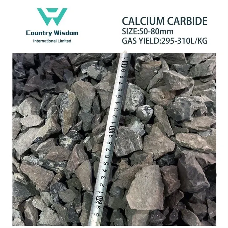 Top Quality 50-80mm Calcium Carbide Stone, Best Calcium Carbide Price